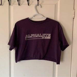 Alphalete Cropped Tee